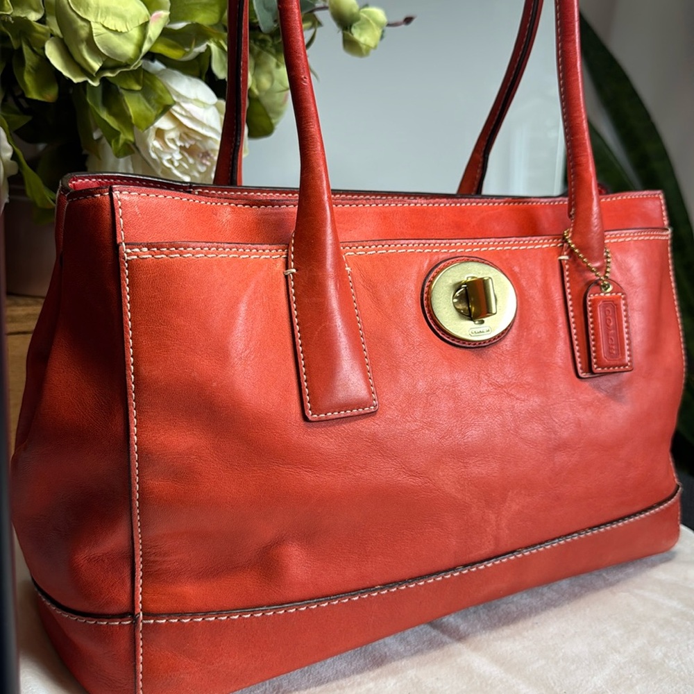 Coach Madeline Satchel 11554 Geranium